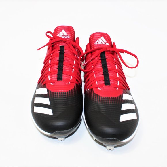 Adidas Adizero Afterburner 6 Red/Black Baseball Cleats Men's 13 NWT! - Picture 3 of 11